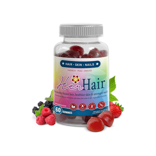 Nanton Her Hair 60 gummies- NANTON NUTRACEUTICALS LTD-The Health Store- Default Title