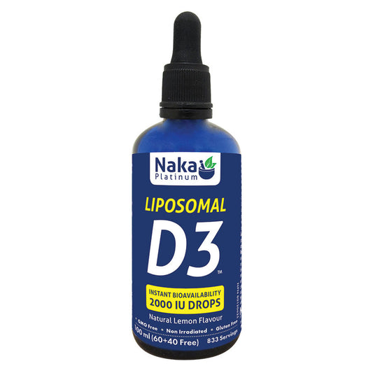 Naka Liposomal D3 2000 IU Sublingual 100mL