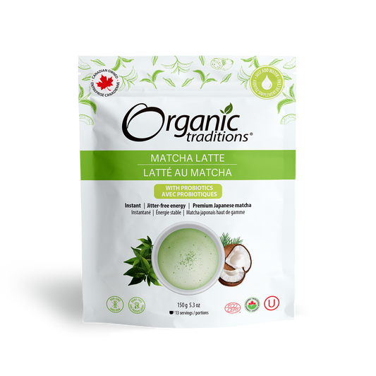 Organic Traditions Matcha Latte 150g- PURITY LIFE-The Health Store- Default Title