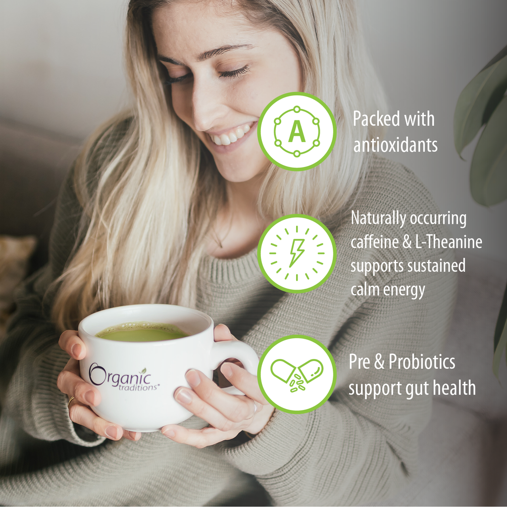 Organic Traditions Matcha Latte 150g- PURITY LIFE-The Health Store- Default Title