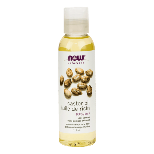 Now Castor Oil 118ml- PURE SOURCE-The Health Store- Default Title
