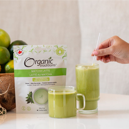 Organic Traditions Matcha Latte 150g- PURITY LIFE-The Health Store- Default Title
