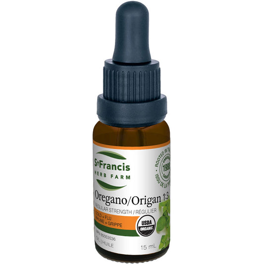 St. Francis Oregano Oil 15mL- ST FRANCIS HERB FARM-The Health Store- Default Title