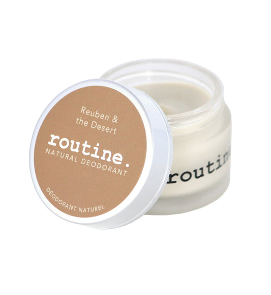 ROUTINE Natural Deodorant Reuben & The Desert 58g Jar- PURITY LIFE-The Health Store- Default Title