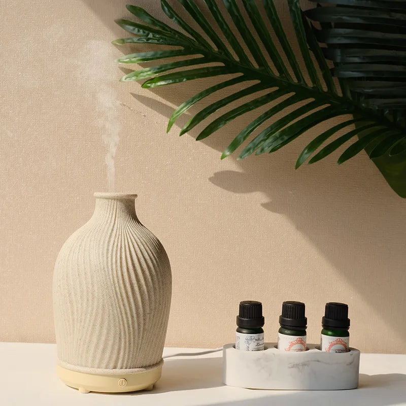 Ceramic Vase Ultrasonic Oil Diffuser