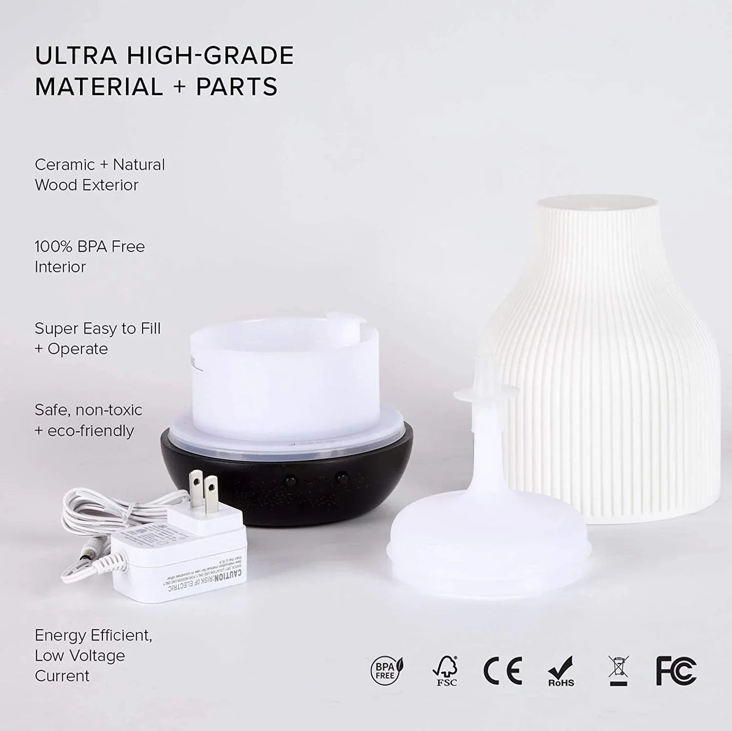 IWP Ceramic Ribbed Diffusers - Spa