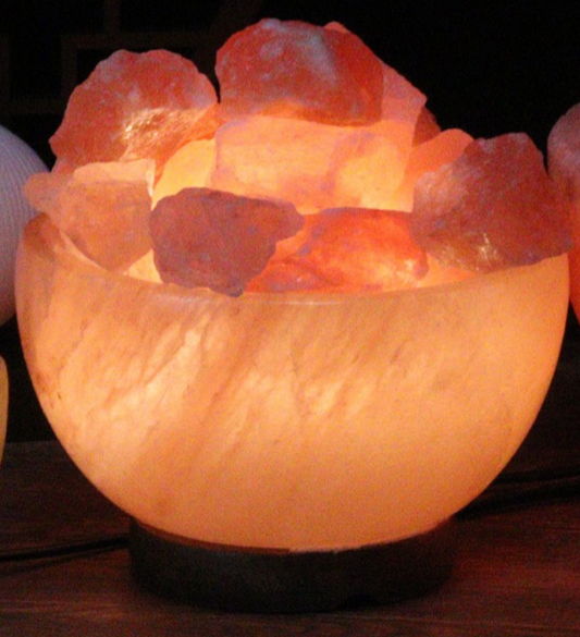 Sun Head Himalayan Salt Lamp Bowl- CORWIN-The Health Store- Default Title