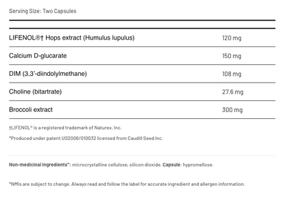 AOR Estro Adapt 203mg 60 V Caps- AOR-The Health Store- Default Title
