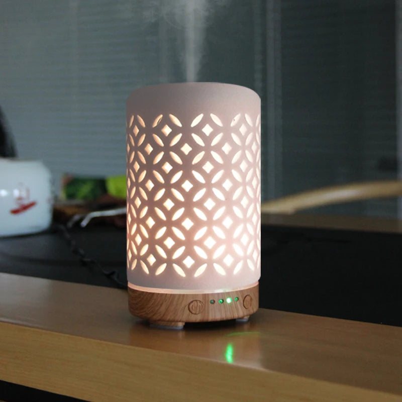 Aroma White Ceramic Desktop Diffuser