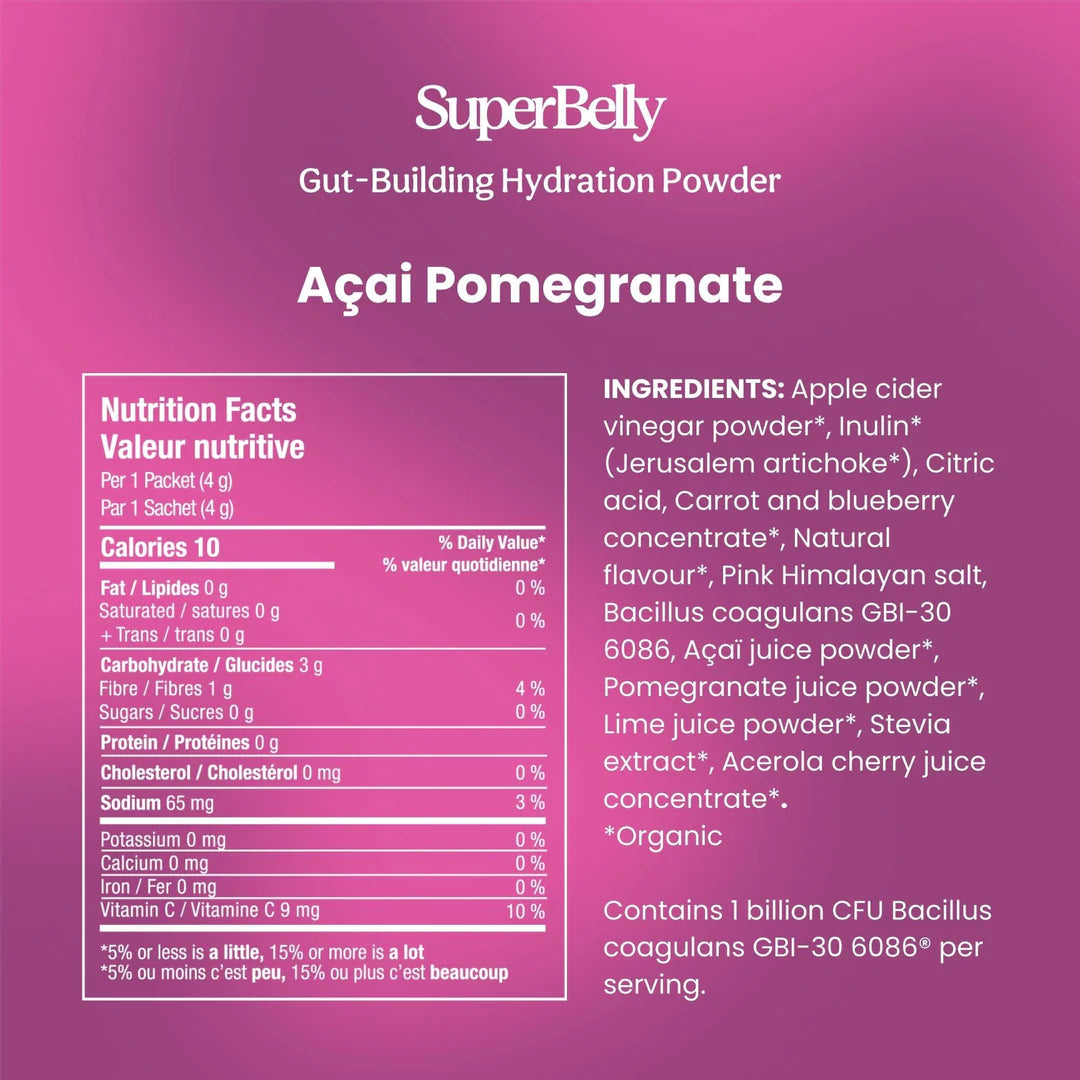 Blume SuperBelly Açai Pomegranate 15packets- PURITY LIFE-The Health Store- Default Title