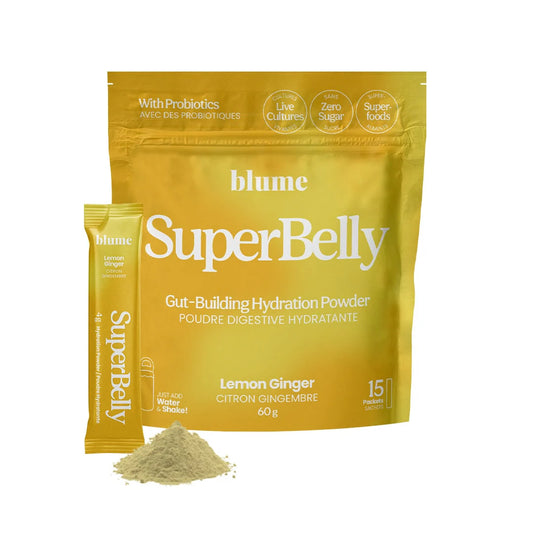 Blume SuperBelly Lemon Ginger 15packets- PURITY LIFE-The Health Store- Default Title