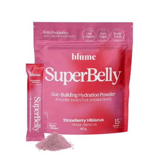 Blume SuperBelly Strawberry Hibiscus 15 pack- PURITY LIFE-The Health Store- Default Title