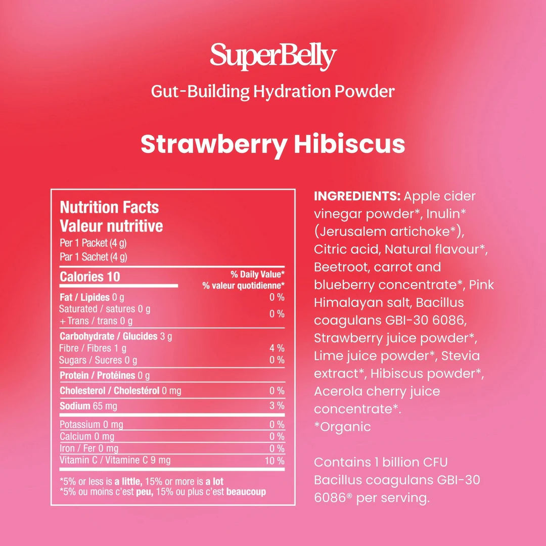 Blume SuperBelly Strawberry Hibiscus 15 pack- PURITY LIFE-The Health Store- Default Title
