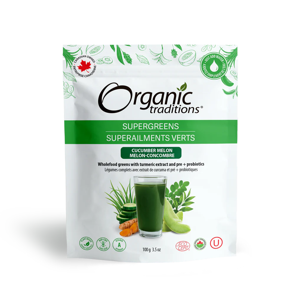 Organic Traditions Supergreens Pineapply Coconut 100g (Copy)- PURITY LIFE-The Health Store- Default Title