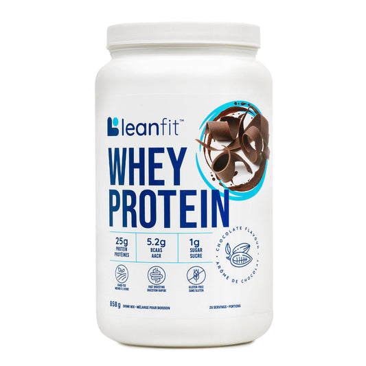Leanfit Whey Protein Chocolate 858g- PURITY LIFE-The Health Store- Default Title