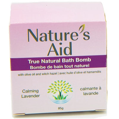 Nature's Aid Lavender Bath Bomb 85g- NATURE'S AID-The Health Store- Default Title