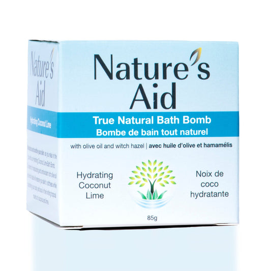 Nature's Aid Coconut Lime Bath Bomb 85g- NATURE'S AID-The Health Store- Default Title