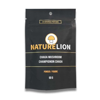NatureLion - Chaga Mushroom Powder 60g- NatureLion-The Health Store- Default Title