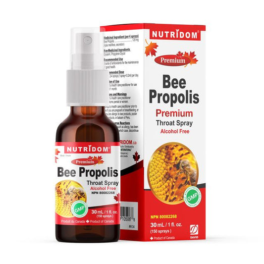 Nutridom BEE PROPOLIS SPRAY 30 ML- DAVID HEALTH-The Health Store- Default Title
