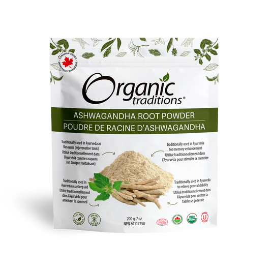 ORG ASHWAGANDA POWDER 200G- PURITY LIFE-The Health Store- Default Title