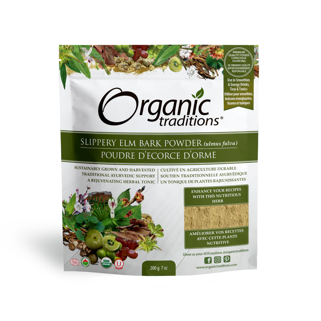 Organic Traditions Slippery Elm Powder 200g- PURITY LIFE-The Health Store- Default Title
