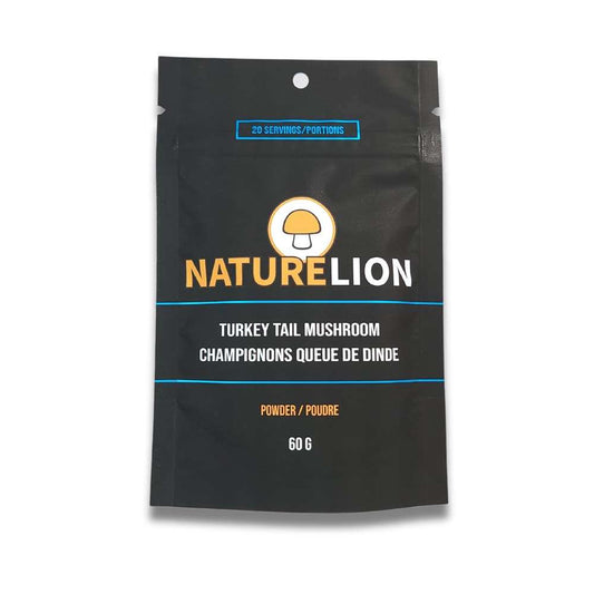 NatureLion - Turkey Tail Mushroom Powder 60g- NatureLion-The Health Store- Default Title