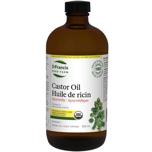 St. Francis Castor Oil 500mL- ST FRANCIS HERB FARM-The Health Store- Default Title
