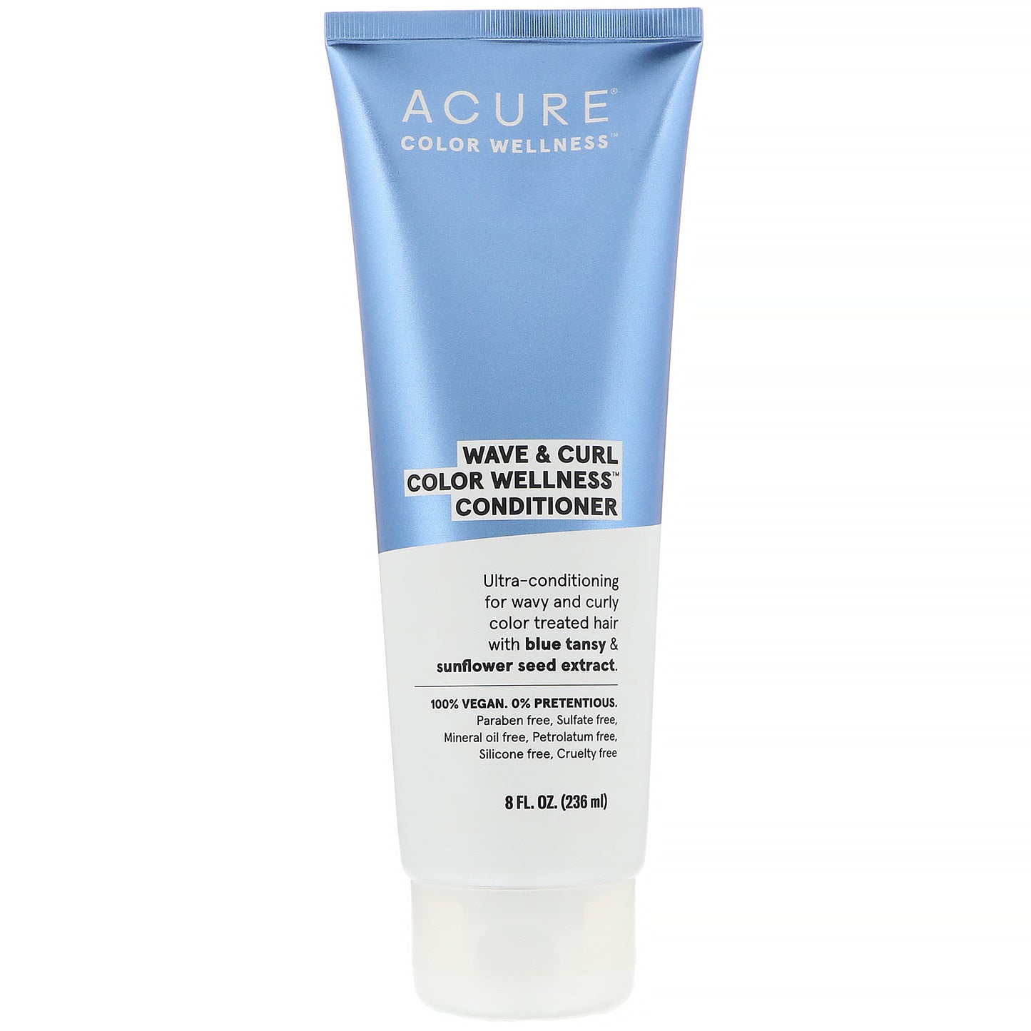 ACURE WAVE & CURL COLOUR WELLNESS CONDITIONER 8 FL OZ