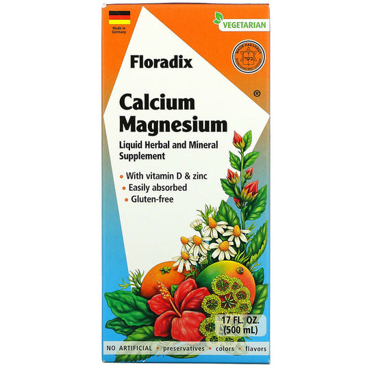Salus Calcium Magnesium + Zinc & Vitamin D Liquid 500mL- HEATHOLOGY-The Health Store- Default Title