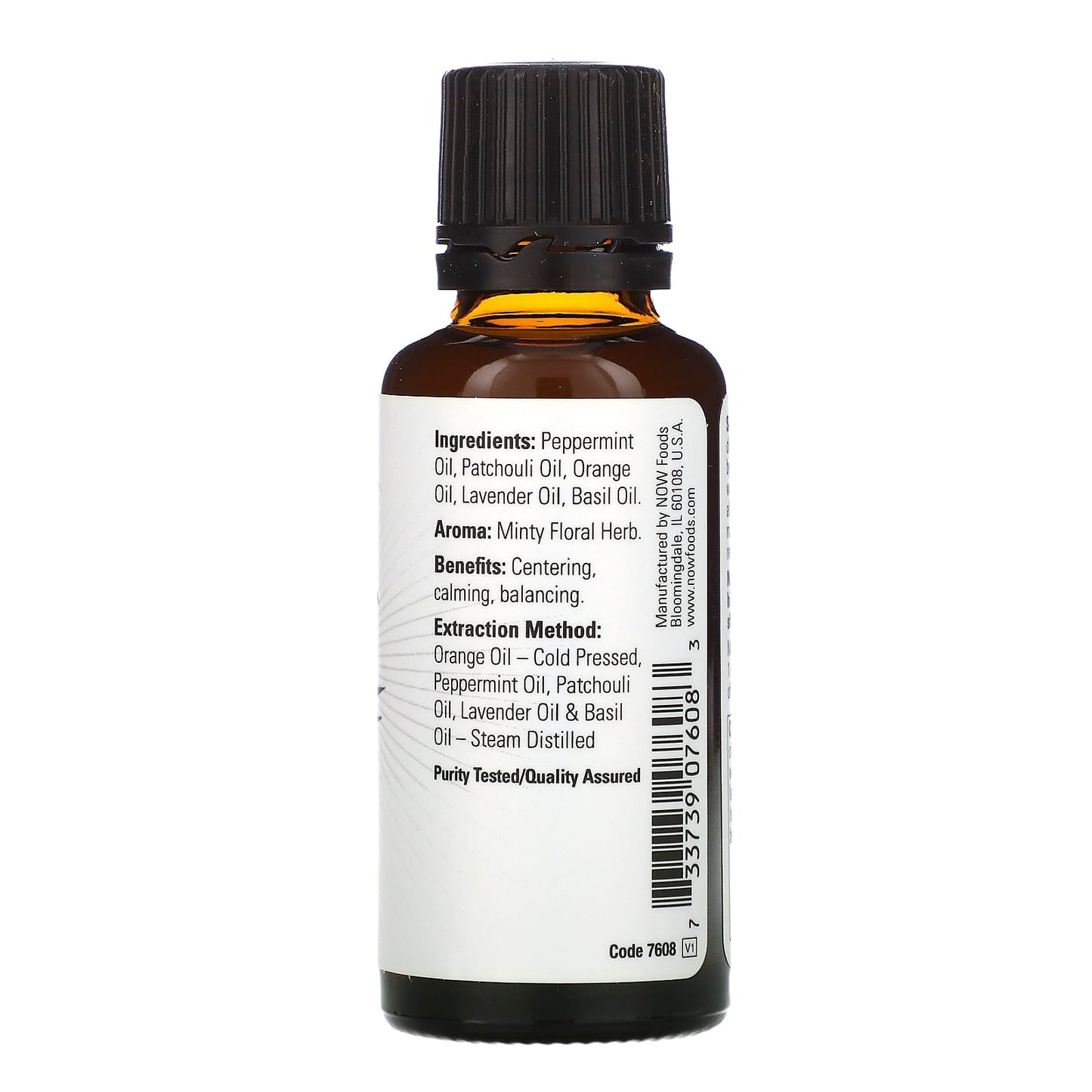 NOW Peace & Harmony Essential Oil Blend 30mL- PURE SOURCE-The Health Store- Default Title
