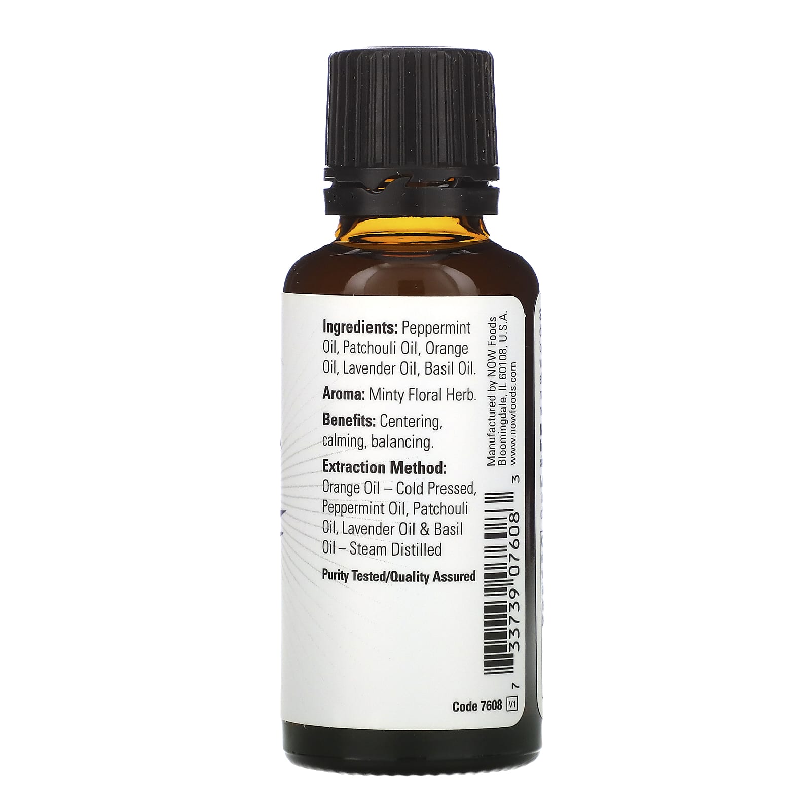 NOW Peace & Harmony Essential Oil Blend 30mL- PURE SOURCE-The Health Store- Default Title