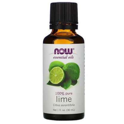 NOW Lime Essential Oil 30mL- PURE SOURCE-The Health Store- Default Title