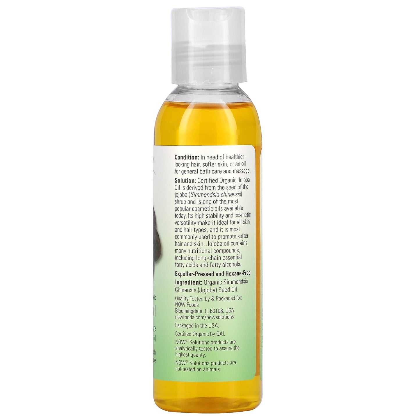 NOW Jojoba Oil 118mL- PURE SOURCE-The Health Store- Default Title