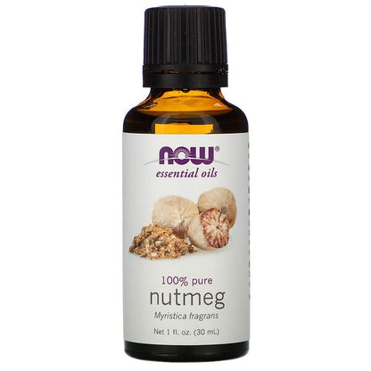 NOW Nutmeg Essential Oil 30mL- PURE SOURCE-The Health Store- Default Title