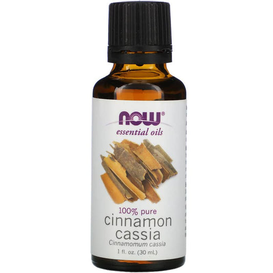 NOW Cinnamon Cassia Essential Oil 30mL