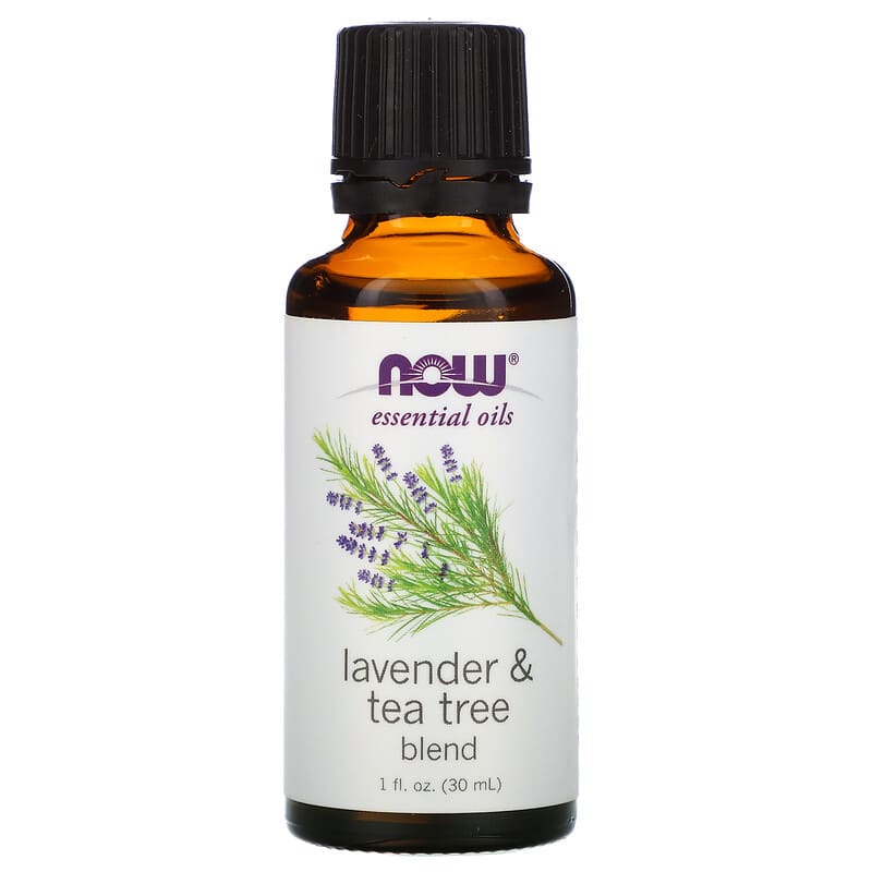 NOW Lavender & Tea Tree Essential Oil 30mL