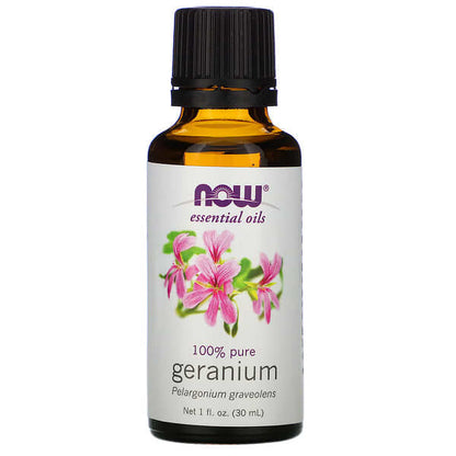 NOW Geranium Essential Oil 30mL- PURE SOURCE-The Health Store- Default Title
