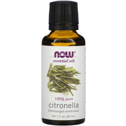 NOW Citronella Essential Oil 30mL- PURE SOURCE-The Health Store- Default Title