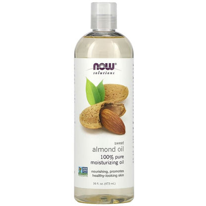 NOW Sweet Almond Oil 473mL- PURE SOURCE-The Health Store- Default Title