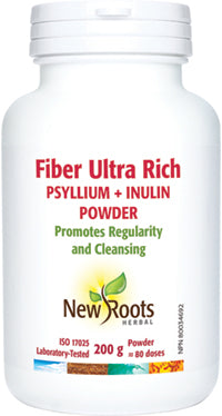 New Roots Fibre Ultra Rich Psyllium + Inulin 200g