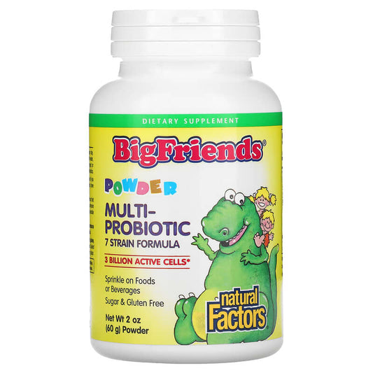 Natural Factors Big Friends Multi Probiotic 3 Billion Powder 60g