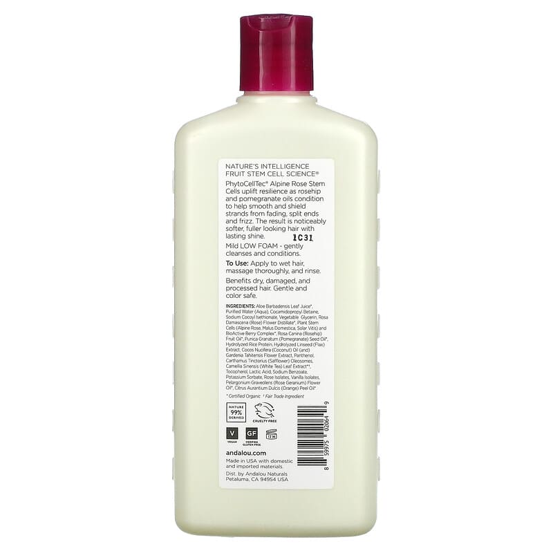 AND 1000 Roses Color Care Shampoo 340mL