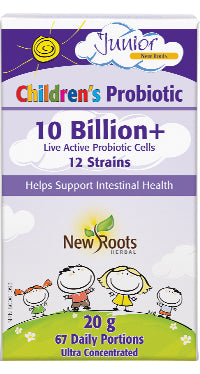 New Roots Children's Probiotic 10 Billion 20g 67 Daily Portions