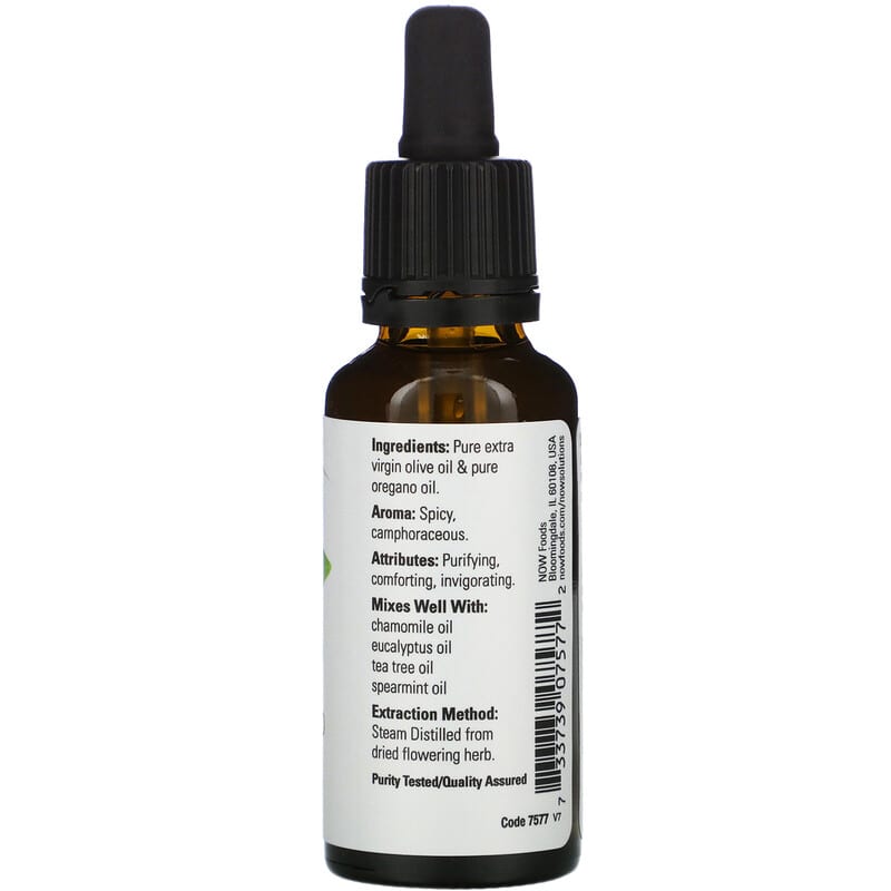 NOW Essential Oil of Oregano 30mL- PURE SOURCE-The Health Store- Default Title
