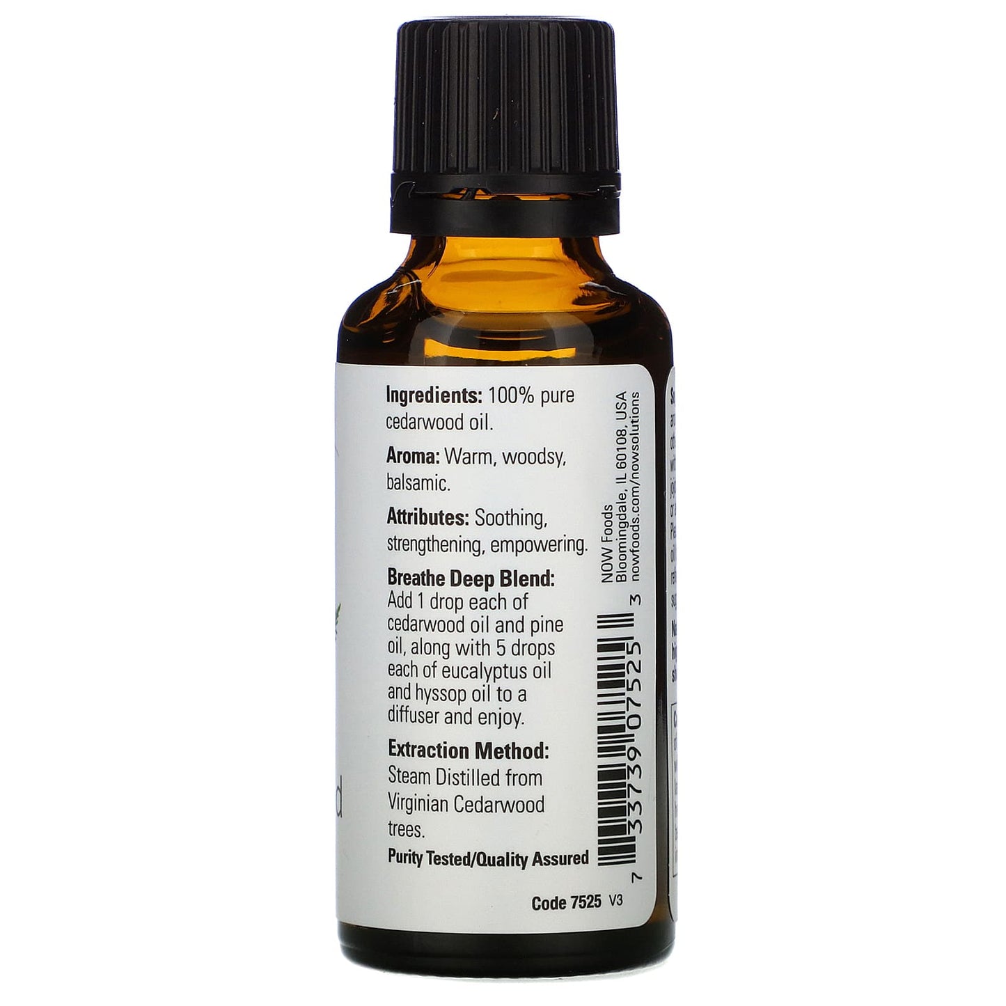 NOW Cedarwood Essential Oil 30mL