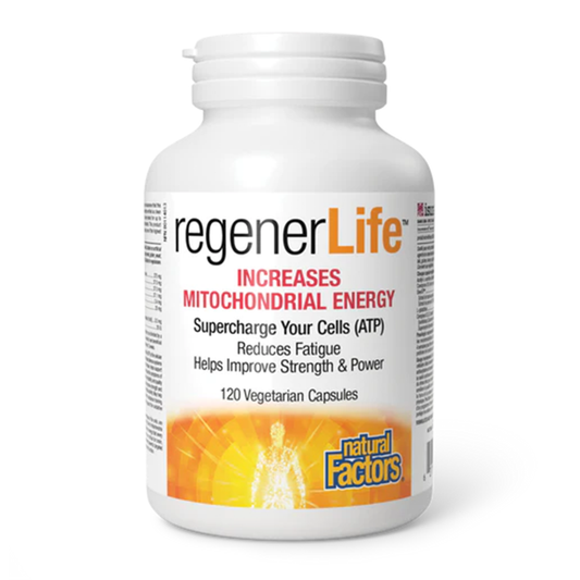 Natural Factors regenerLife Mitochondrial Supplement 120 V Caps