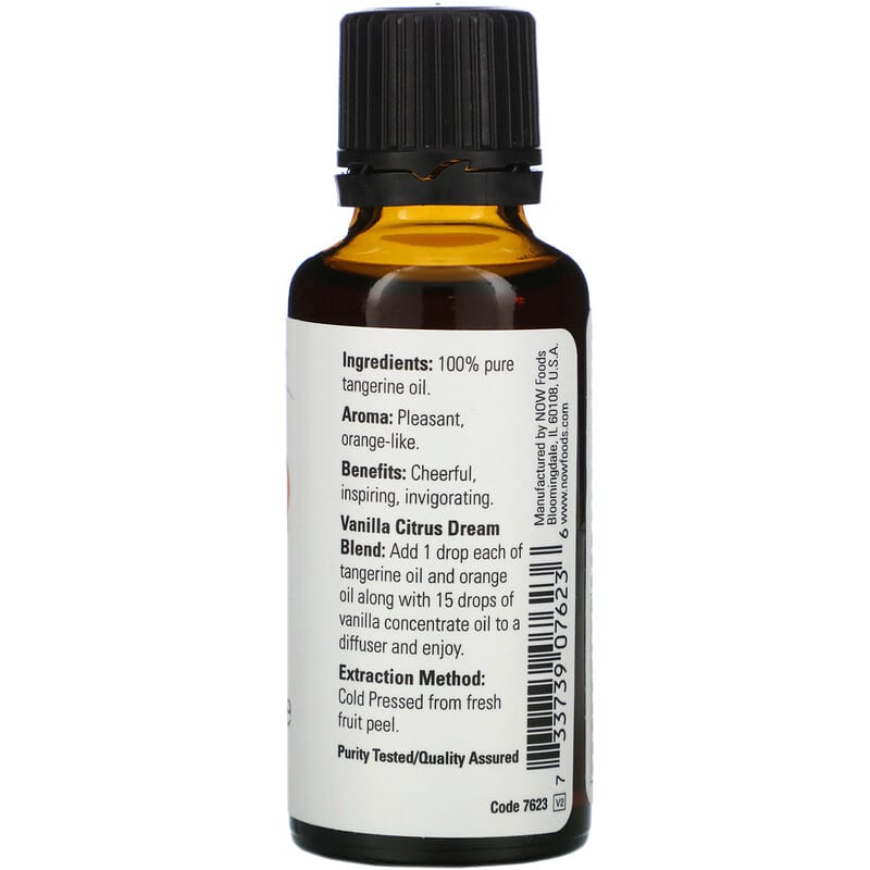 NOW Tangerine Essential Oil 30mL