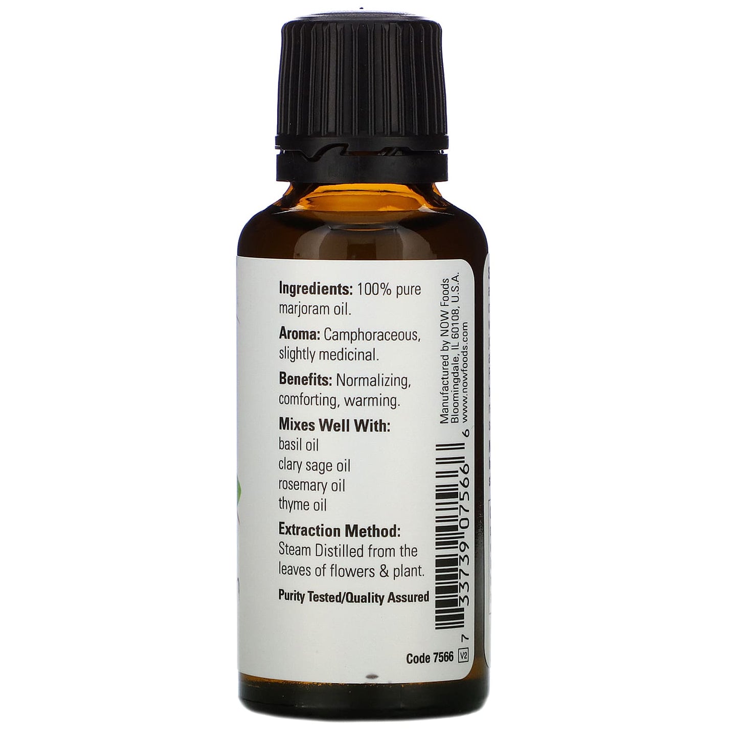 NOW Marjoram Essential Oil 30mL