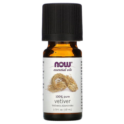 NOW Vetiver Essential Oil 30mL- PURE SOURCE-The Health Store- Default Title