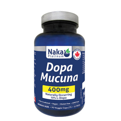Naka Dopa Mucuna 90 V Caps- NAKA ORIGINAL-The Health Store- Default Title